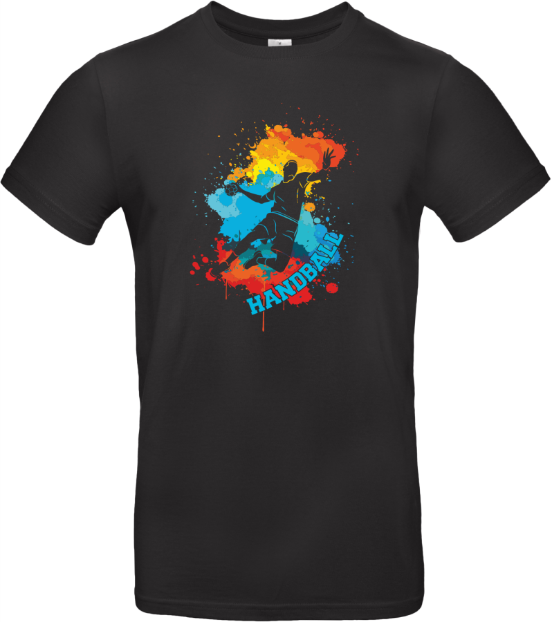 T-Shirt Handball Sunset Splash Man